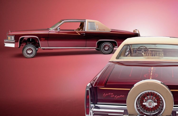 1977, Cadillac, Coupe, Deville, Custom, Tuning, Hot, Rods, Rod, Gangsta, Lowrider HD Wallpaper Desktop Background