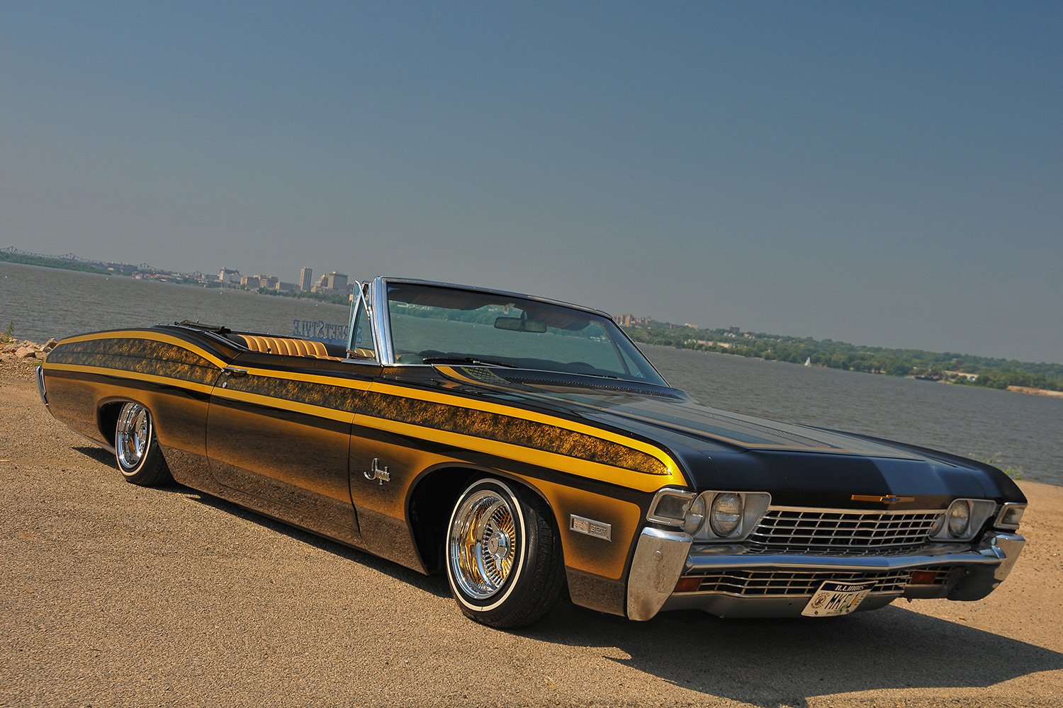 1968, Chevrolet, Impala, Custom, Tuning, Hot, Rods, Rod, Gangsta, Lowrider Wallpaper
