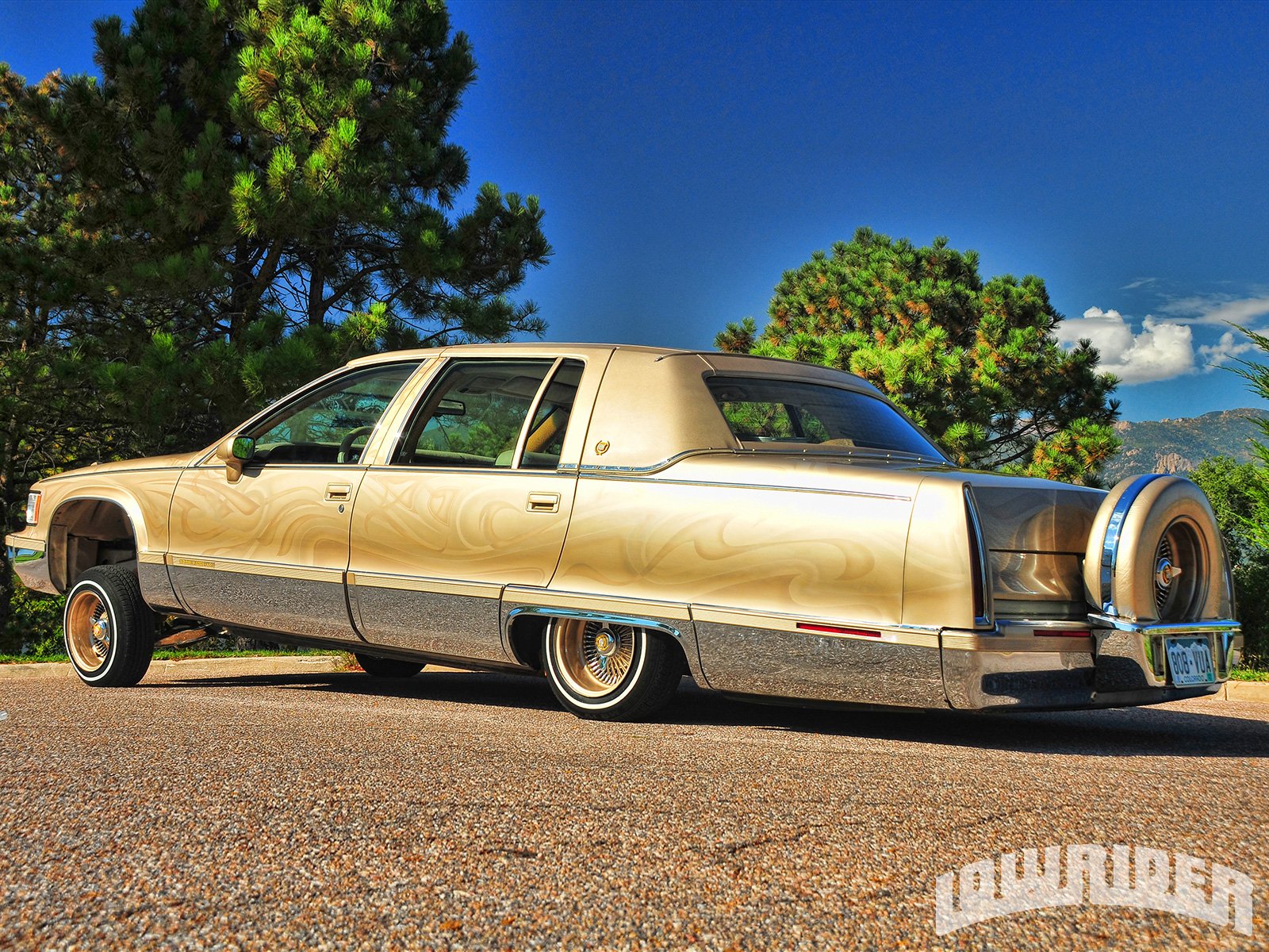 1993 Cadillac Fleetwood Custom Tuning Hot Rods Rod Gangsta 