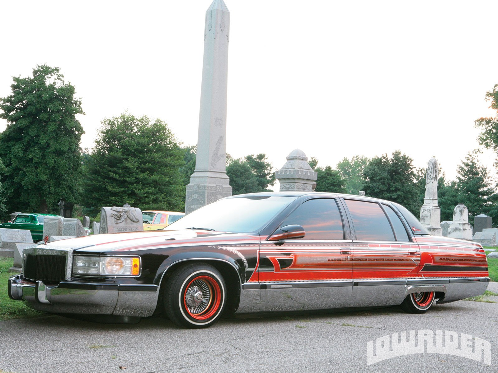 1995, Cadillac, Fleetwood, Custom, Tuning, Hot, Rods, Rod, Gangsta, Lowrider Wallpaper