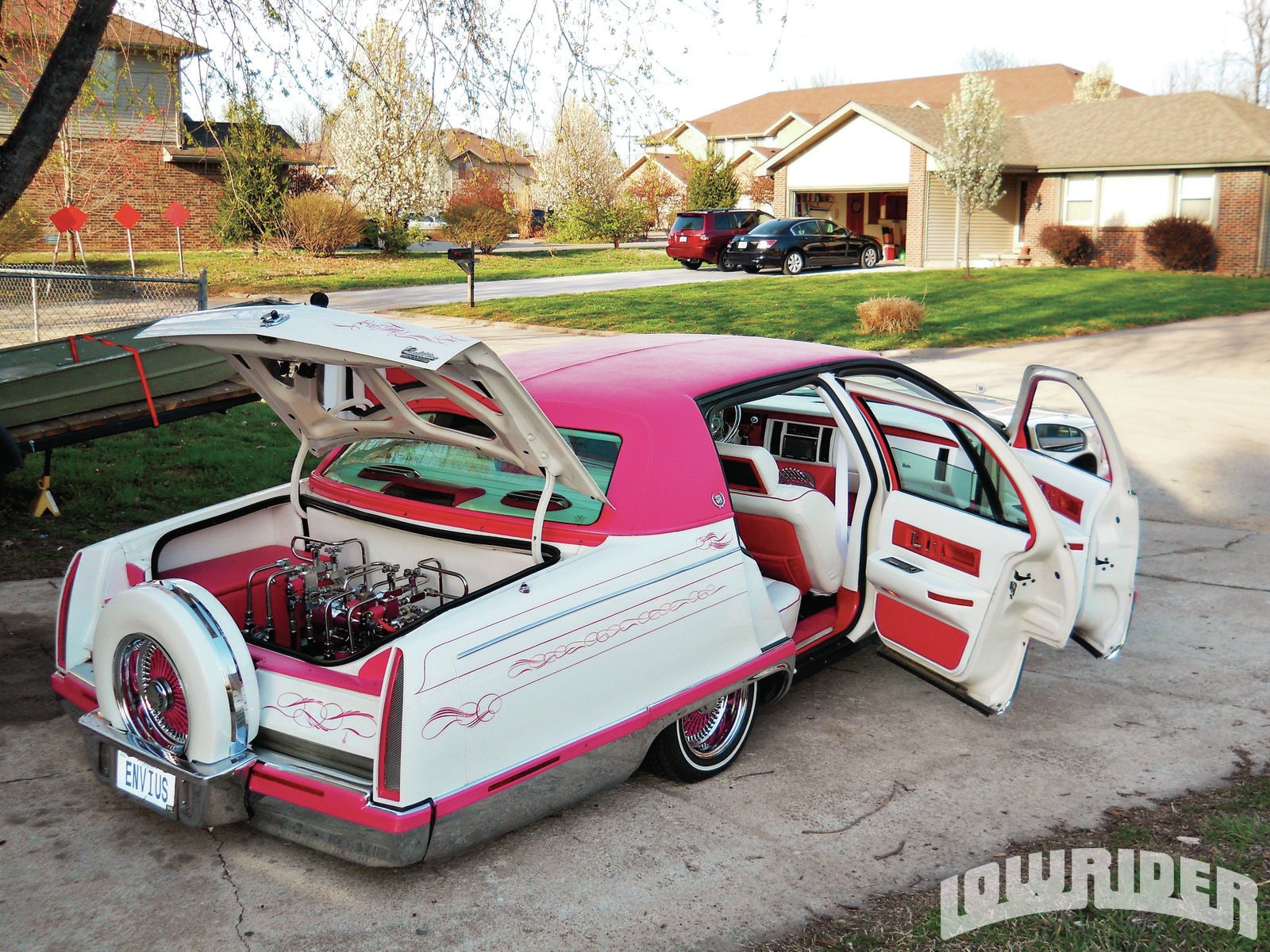1995, Cadillac, Fleetwood, Custom, Tuning, Hot, Rods, Rod, Gangsta, Lowrider Wallpaper