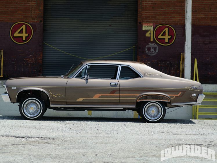 1968, Chevrolet, Nova, Custom, Tuning, Hot, Rods, Rod, Gangsta, Lowrider HD Wallpaper Desktop Background