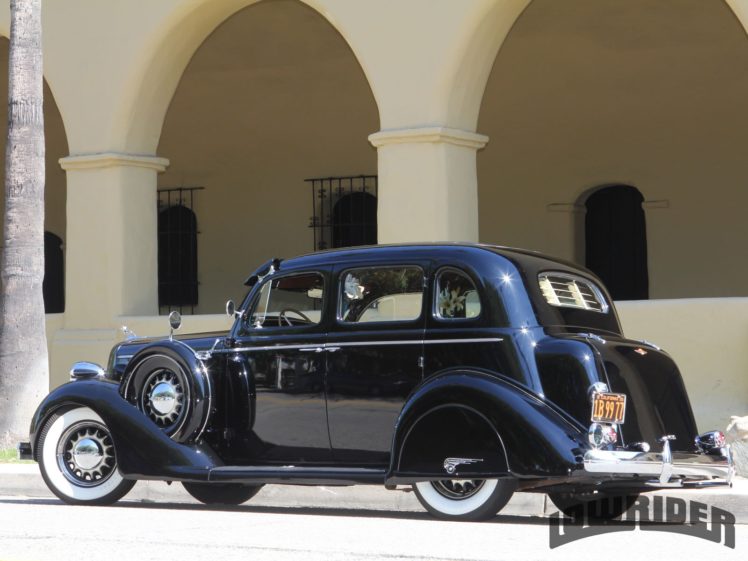 1935, Dodge, Touring, Sedan, Custom, Tuning, Hot, Rods, Rod, Gangsta, Lowrider HD Wallpaper Desktop Background