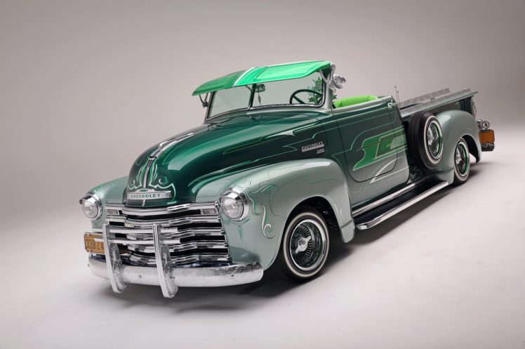 1950, Chevrolet, 3100, Custom, Pickup, Tuning, Hot, Rods, Rod, Gangsta, Lowrider, Truck HD Wallpaper Desktop Background