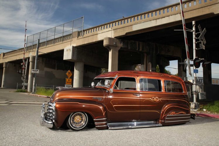 1948, Chevrolet, Suburban, Custom, Stationwagon, Truck, Tuning, Hot, Rods, Rod, Gangsta, Lowrider HD Wallpaper Desktop Background