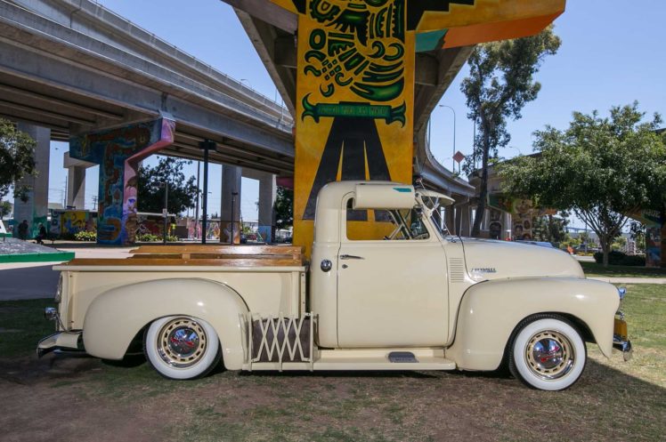1949, Chevrolet, 3100, Custom, Pickup, Tuning, Hot, Rods, Rod, Gangsta, Lowrider, Truck HD Wallpaper Desktop Background