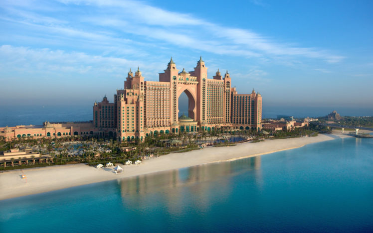 hotel, The, Palm,  , Dubai HD Wallpaper Desktop Background