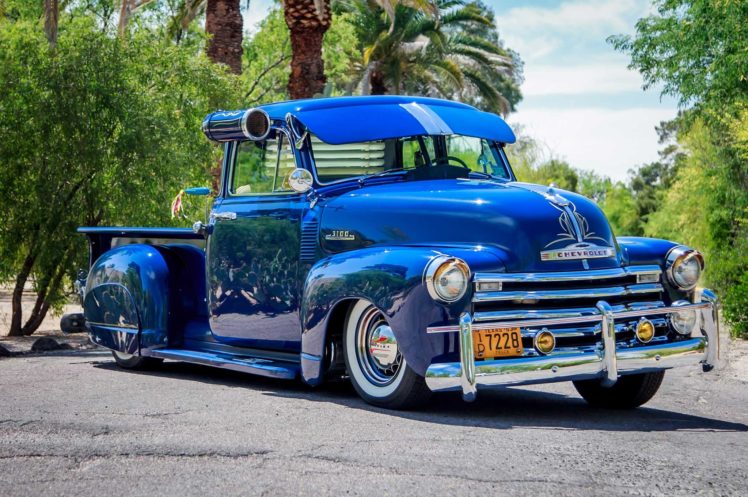 1953, Chevrolet, 235, Pickup, Custom, Pickup, Tuning, Hot, Rods, Rod, Gangsta, Lowrider, Truck HD Wallpaper Desktop Background
