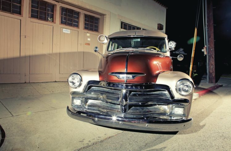 1954, Chevrolet, Custom, Pickup, Tuning, Hot, Rods, Rod, Gangsta, Lowrider, Truck HD Wallpaper Desktop Background