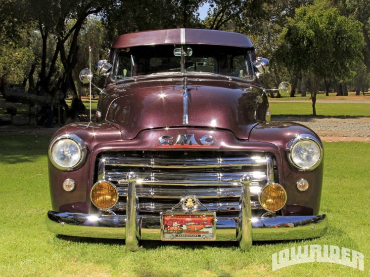 1952, Gmc, 1500, Custom, Pickup, Tuning, Hot, Rods, Rod, Gangsta, Lowrider, Truck HD Wallpaper Desktop Background