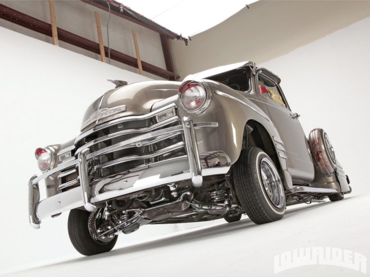 1953, Chevrolet, 3100, Custom, Pickup, Tuning, Hot, Rods, Rod, Gangsta, Lowrider, Truck HD Wallpaper Desktop Background
