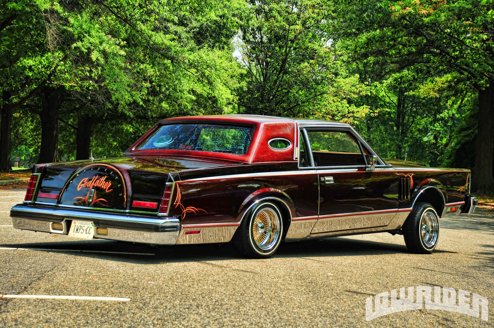 1981, Lincoln, Mark, Vis, Lowrider, Custom, Tuning, Hot, Rod, Rods Wallpaper