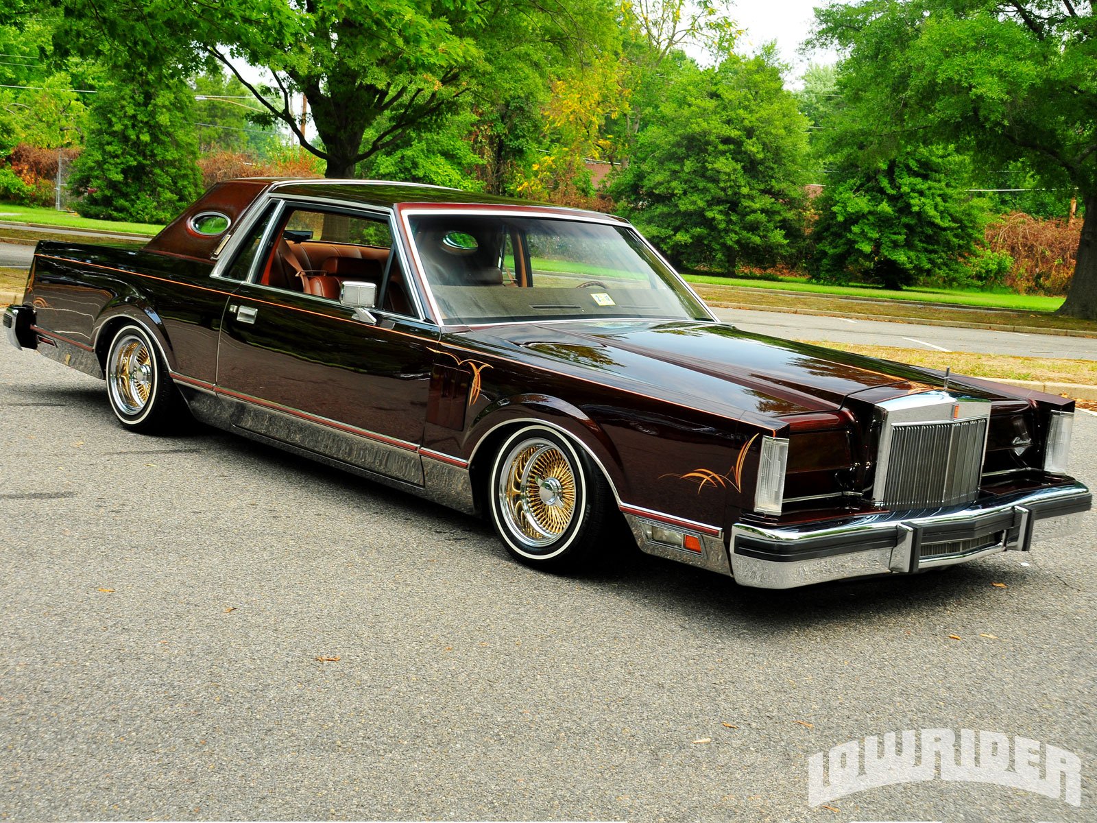 Download hd wallpapers of 975555-1981, Lincoln, Mark, Vis, Lowrider, Custom...