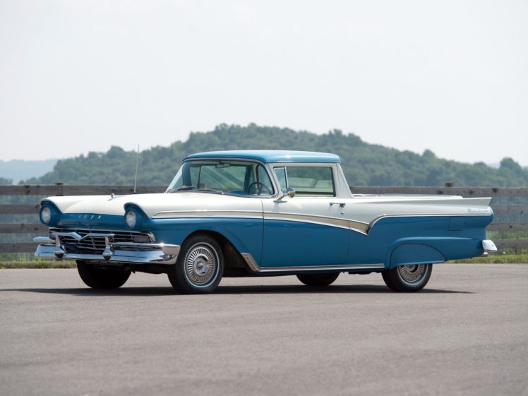 1957, Ford, Ranchero, Custom, 300, Sedan, Pickup, Cars, Classic HD Wallpaper Desktop Background