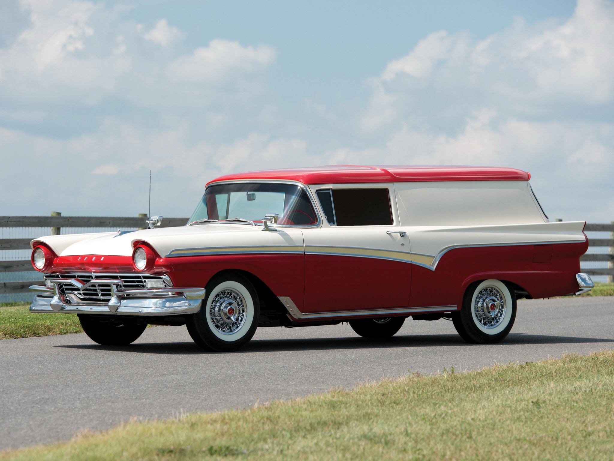 1957, Ford, Courier, Sedan, Delivery, Cars, Classic Wallpaper