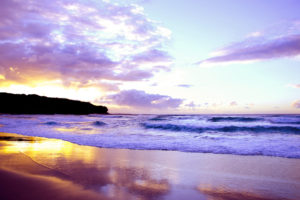 landscape, Sea, Sunset, Waves, Beach, Sky, Beautiful, Reflection
