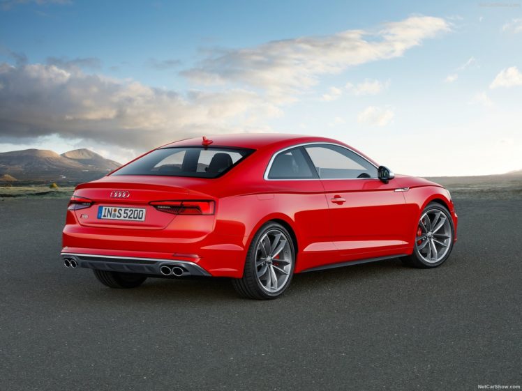audi, S5, Coupe, Cars, Red, 2016 HD Wallpaper Desktop Background
