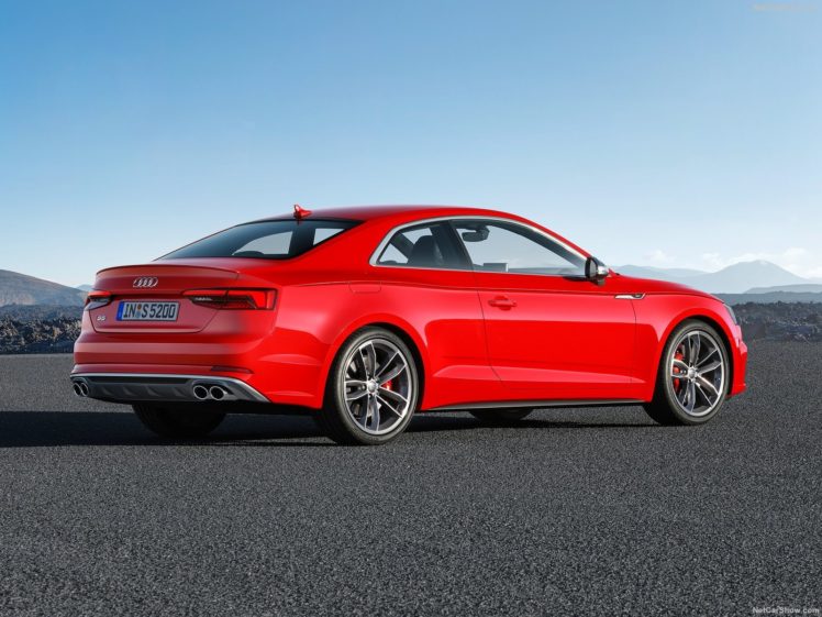 audi, S5, Coupe, Cars, Red, 2016 HD Wallpaper Desktop Background