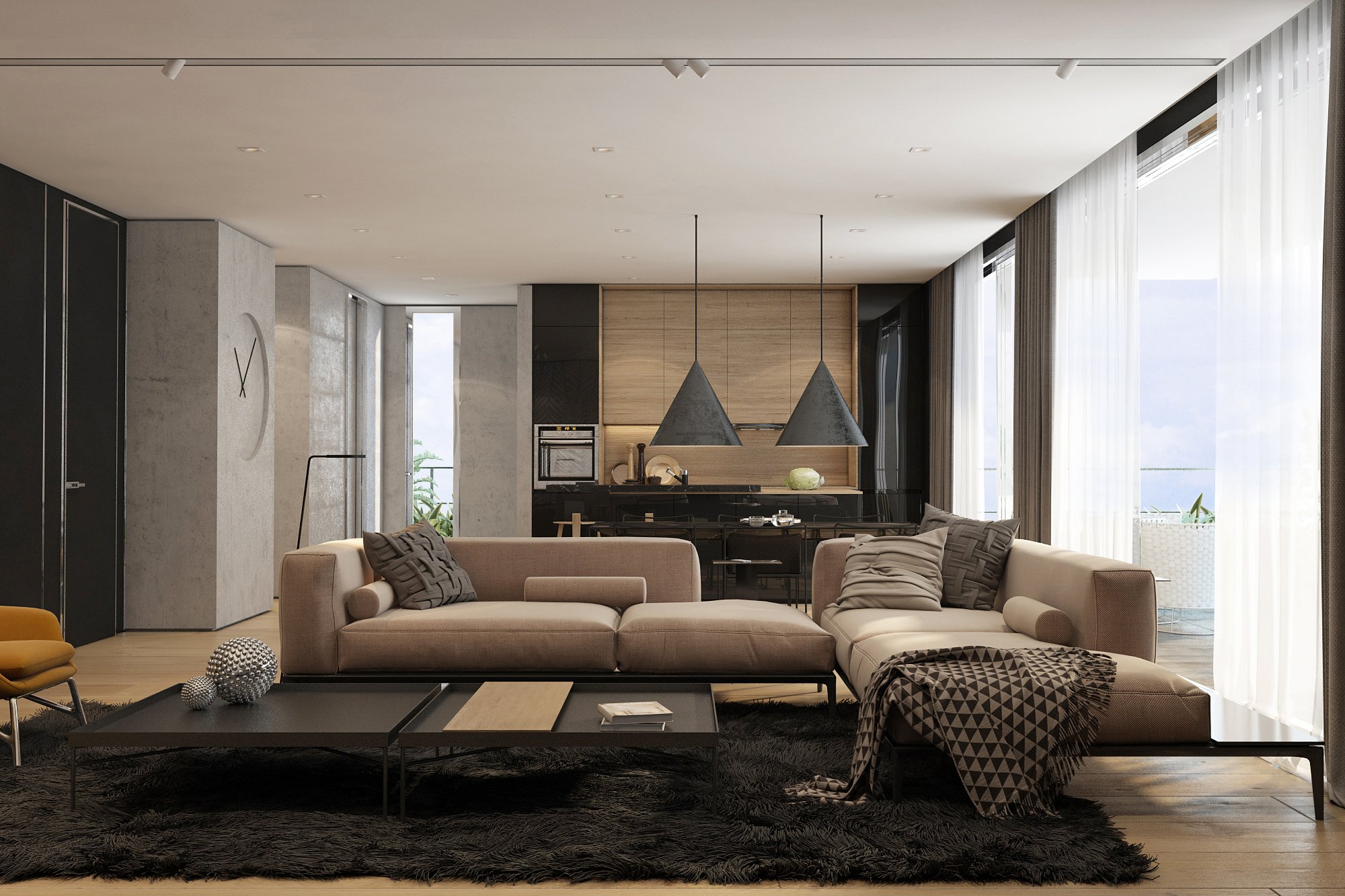 interior, Design, Room, Furniture, Architecture, House, Condo, Apartment Wallpaper