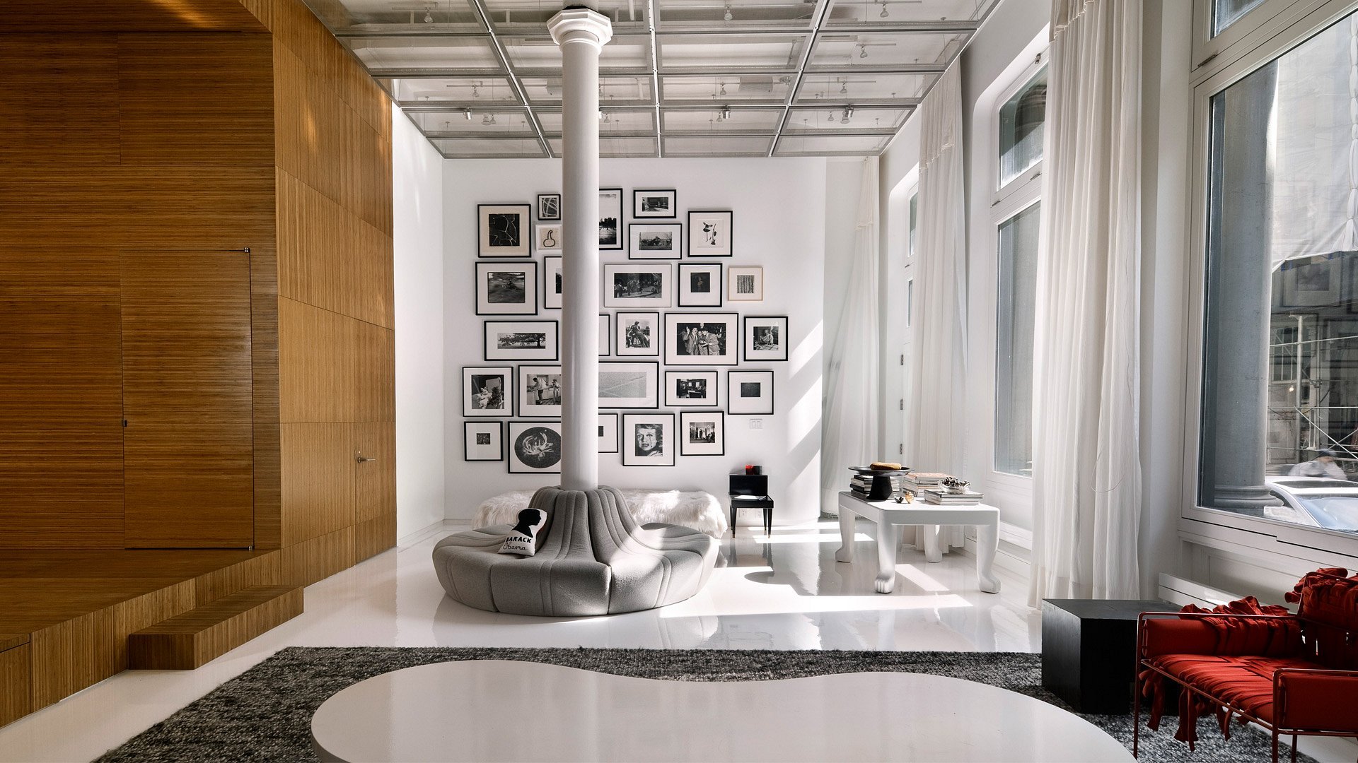 interior, Design, Room, Furniture, Architecture, House, Condo, Apartment Wallpaper