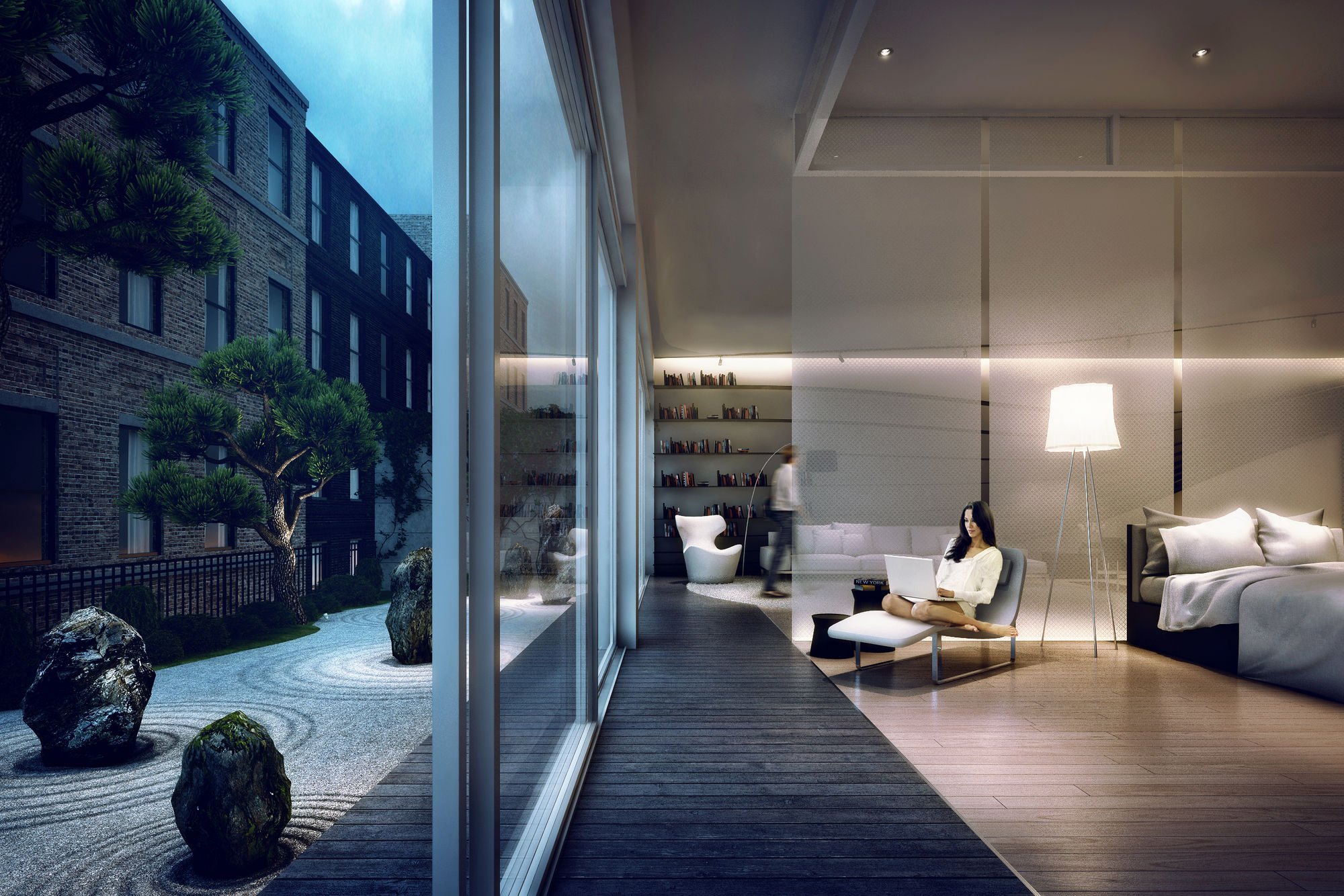 interior, Design, Room, Furniture, Architecture, House, Condo, Apartment Wallpaper