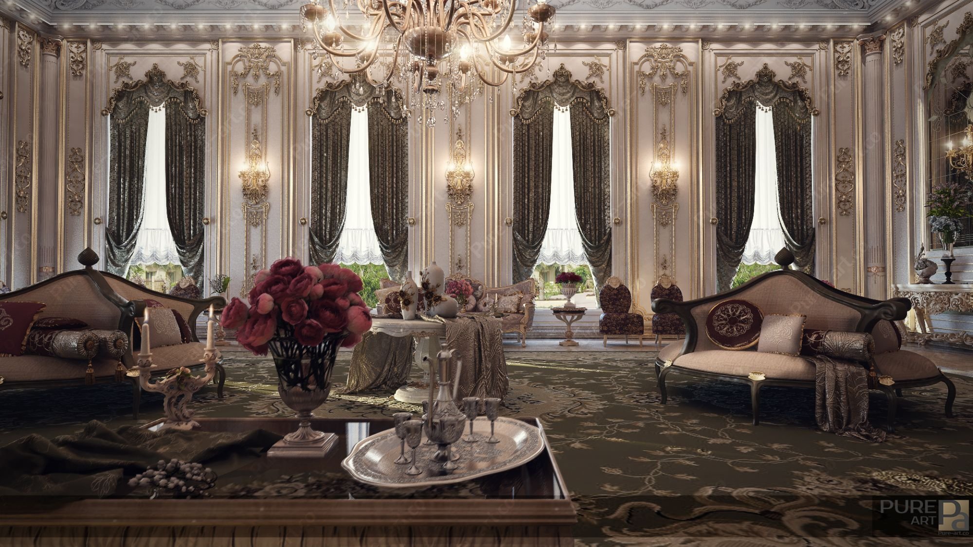 interior, Design, Room, Furniture, Architecture, House, Condo, Apartment Wallpaper
