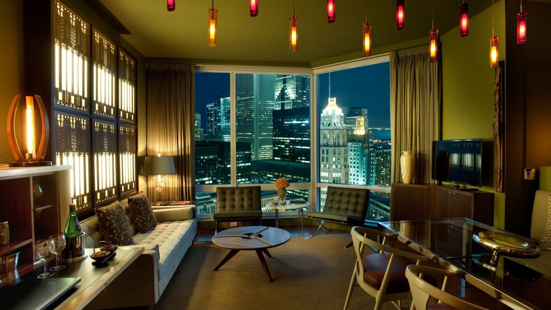 interior, Design, Room, Furniture, Architecture, House, Condo, Apartment Wallpaper