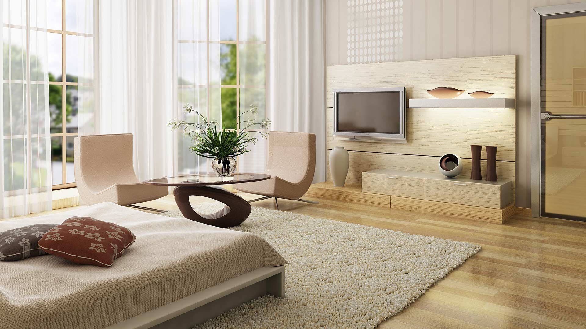 interior, Design, Room, Furniture, Architecture, House, Condo, Apartment Wallpaper