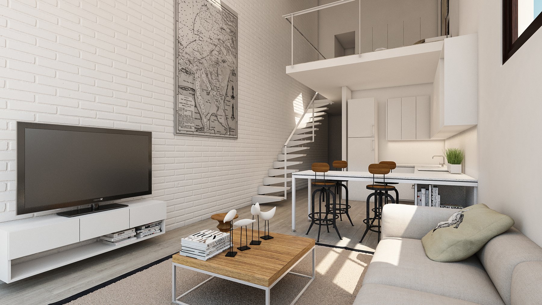 interior, Design, Room, Furniture, Architecture, House, Condo, Apartment Wallpaper