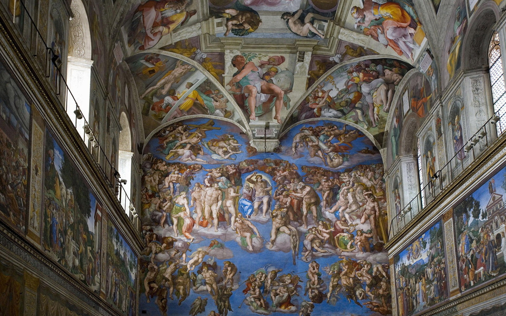 painting, Fresco, Cathedral Wallpaper