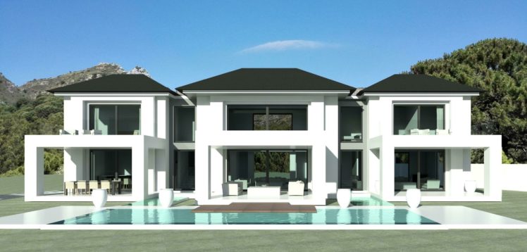 mansion, House, Architecture, Luxury, Building, Design HD Wallpaper Desktop Background