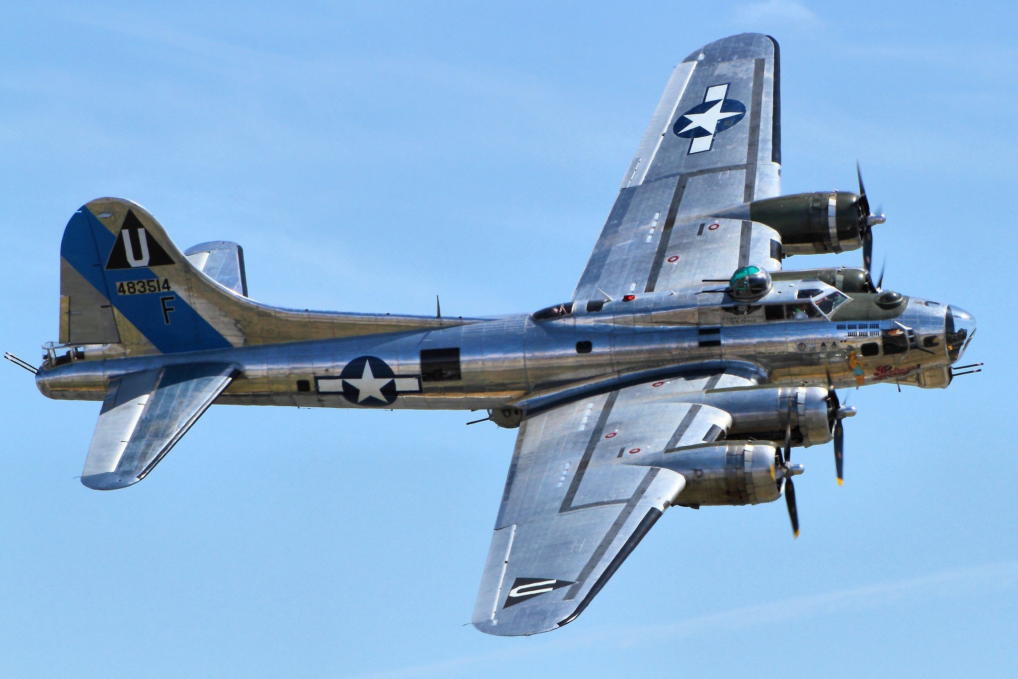 avion, Bombardero, 2, Guerra, Mmundial Wallpaper