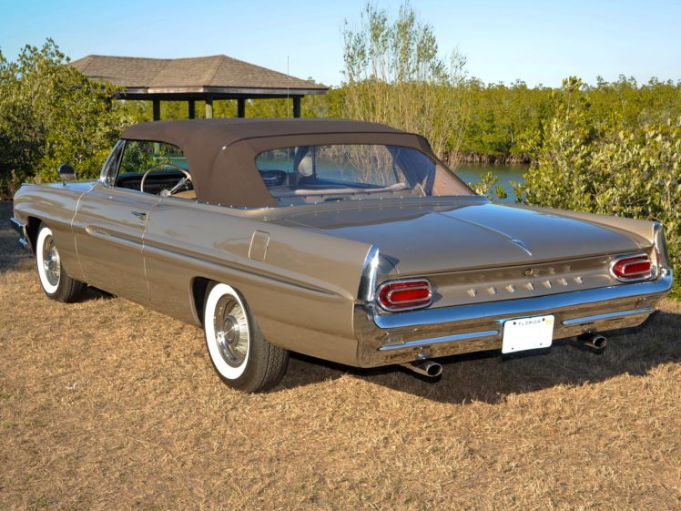 1961, Pontiac, Catalina, Convertible, Cars, Classic HD Wallpaper Desktop Background