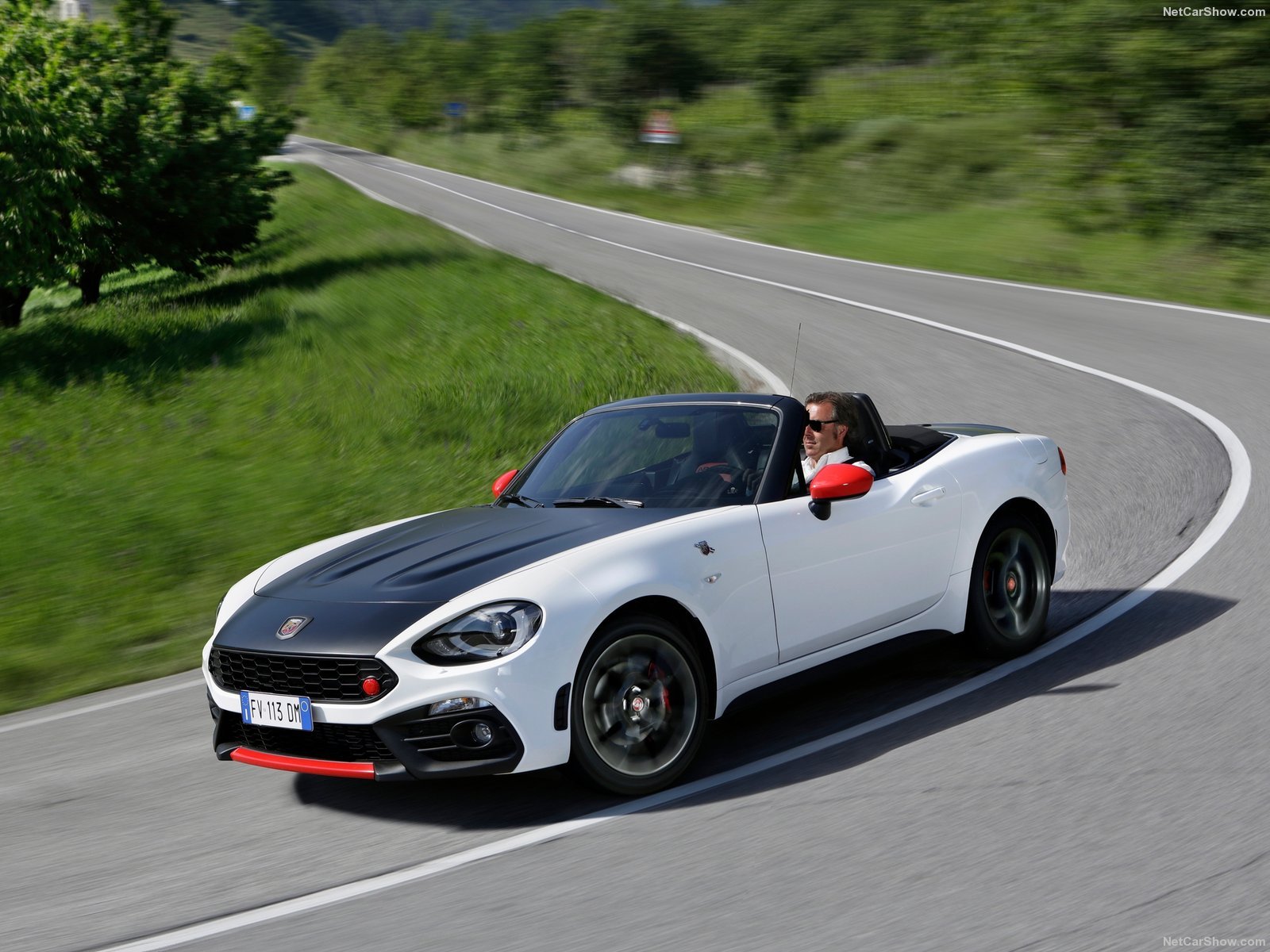 fiat, 124, Spider, Abarth, Cars, 2016 Wallpaper