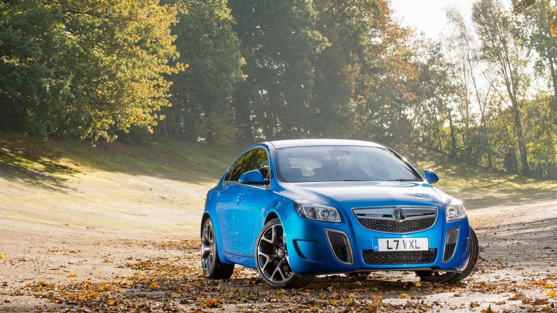 coche, Azul, Opel, Aleman Wallpaper