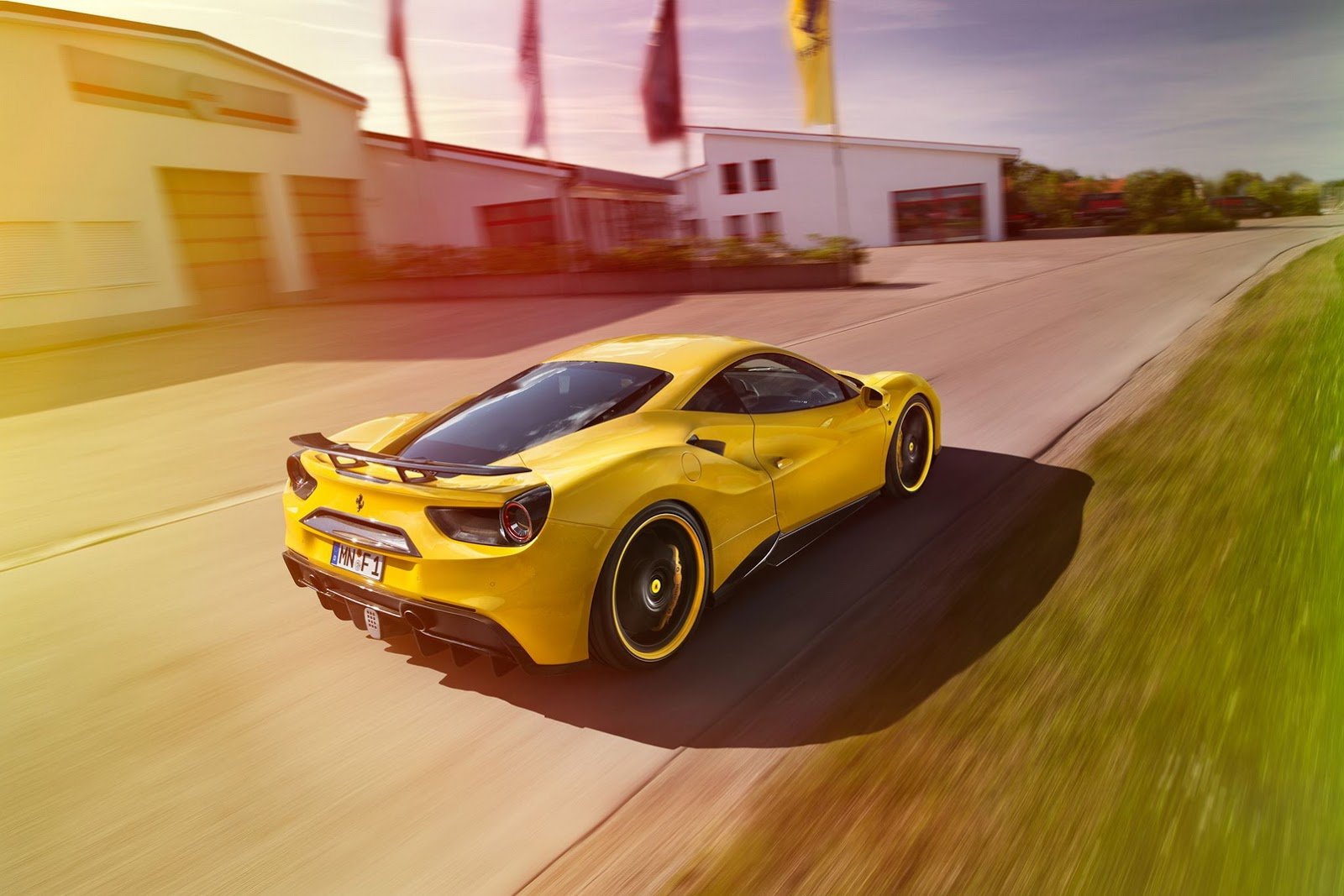 novitec, Rosso, 2016, Carbon, Body, Modified, Ferrari, 488, Gtb, Cars Wallpaper