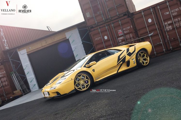 lamborghini, Diablo, Vellano, Wheels, Cars HD Wallpaper Desktop Background