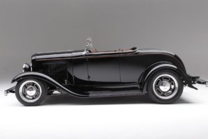 1932, Ford, Deuce, Roadster, Cars, Black, Hot, Rod