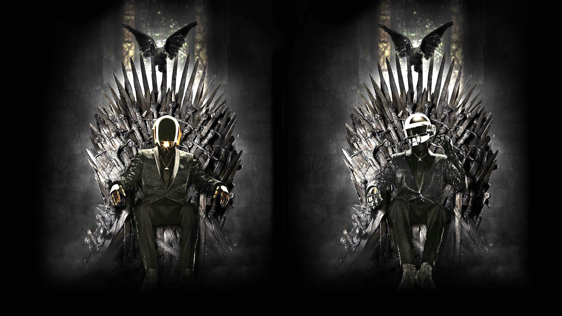 daft, Punk, Dubstep, Electro, House, Dance, Disco, Electronic, Robot, Cyborg Wallpaper