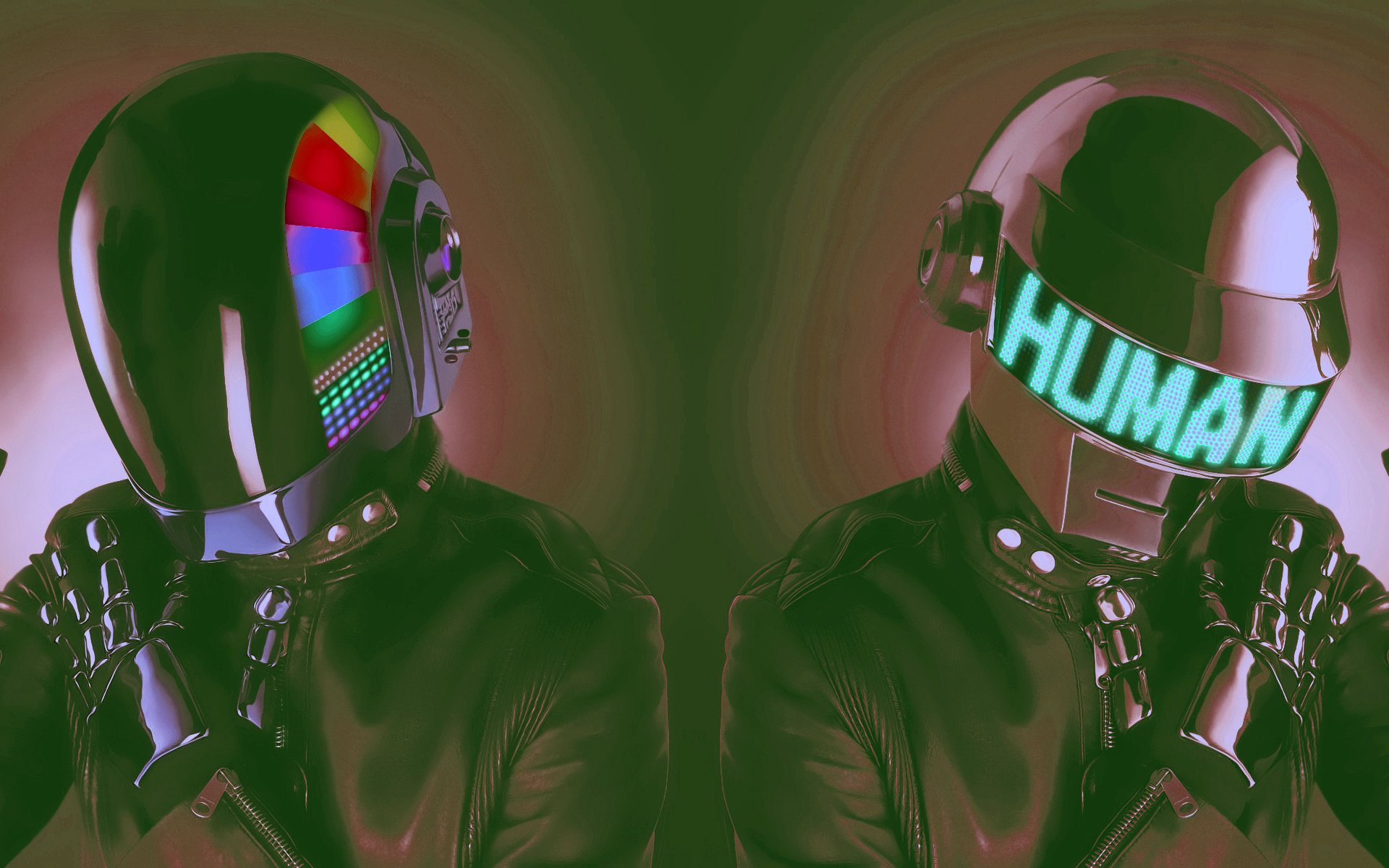 daft, Punk, Dubstep, Electro, House, Dance, Disco, Electronic, Robot, Cyborg Wallpaper