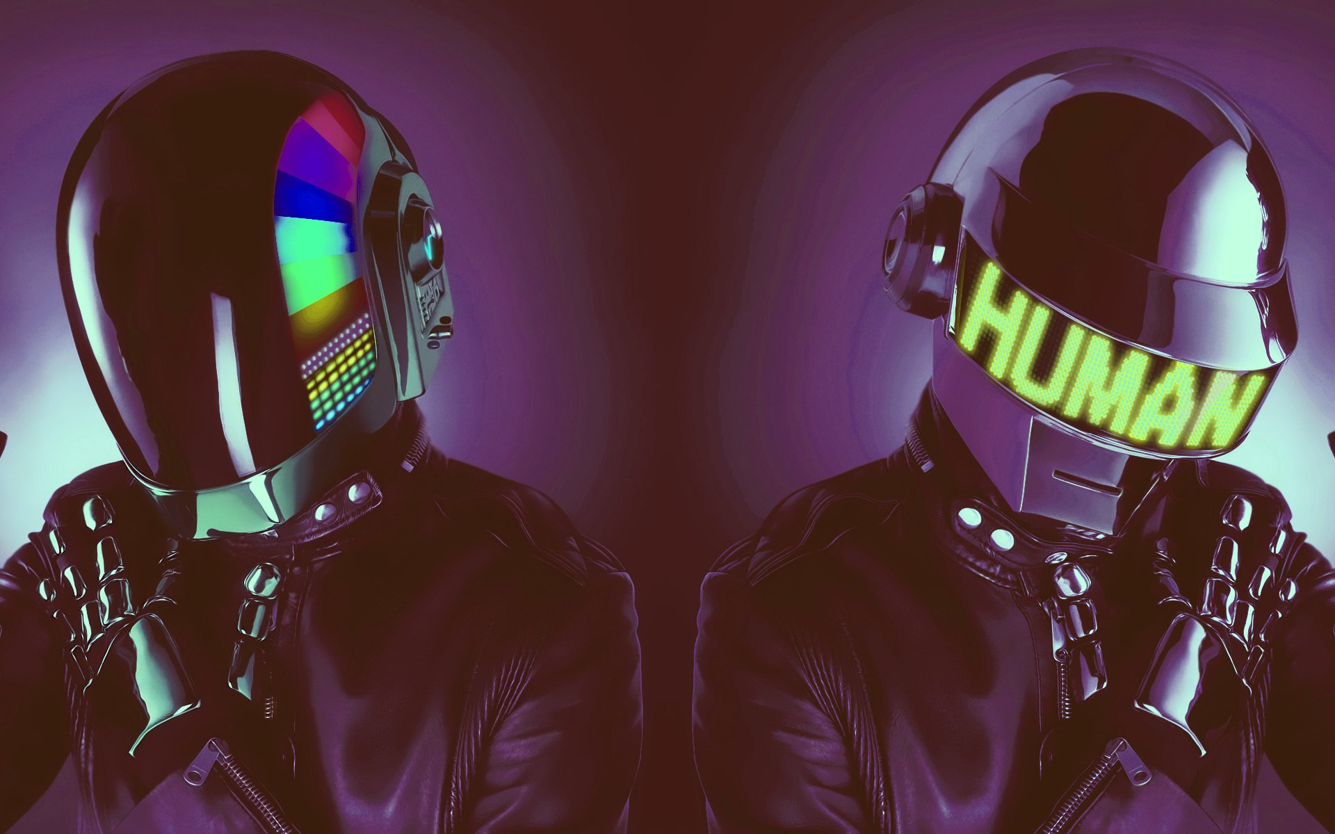 daft, Punk, Dubstep, Electro, House, Dance, Disco, Electronic, Robot, Cyborg Wallpaper