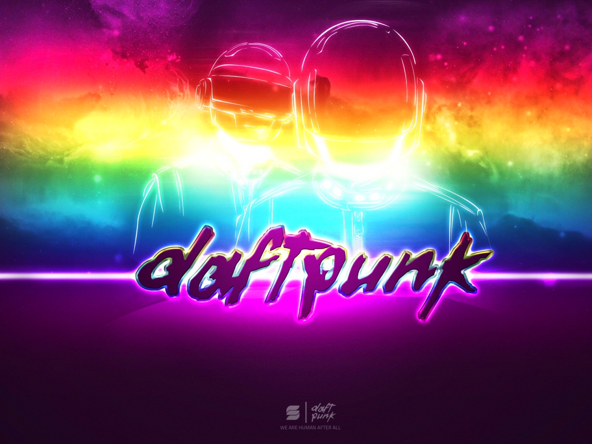 daft, Punk, Dubstep, Electro, House, Dance, Disco, Electronic, Robot, Cyborg Wallpaper