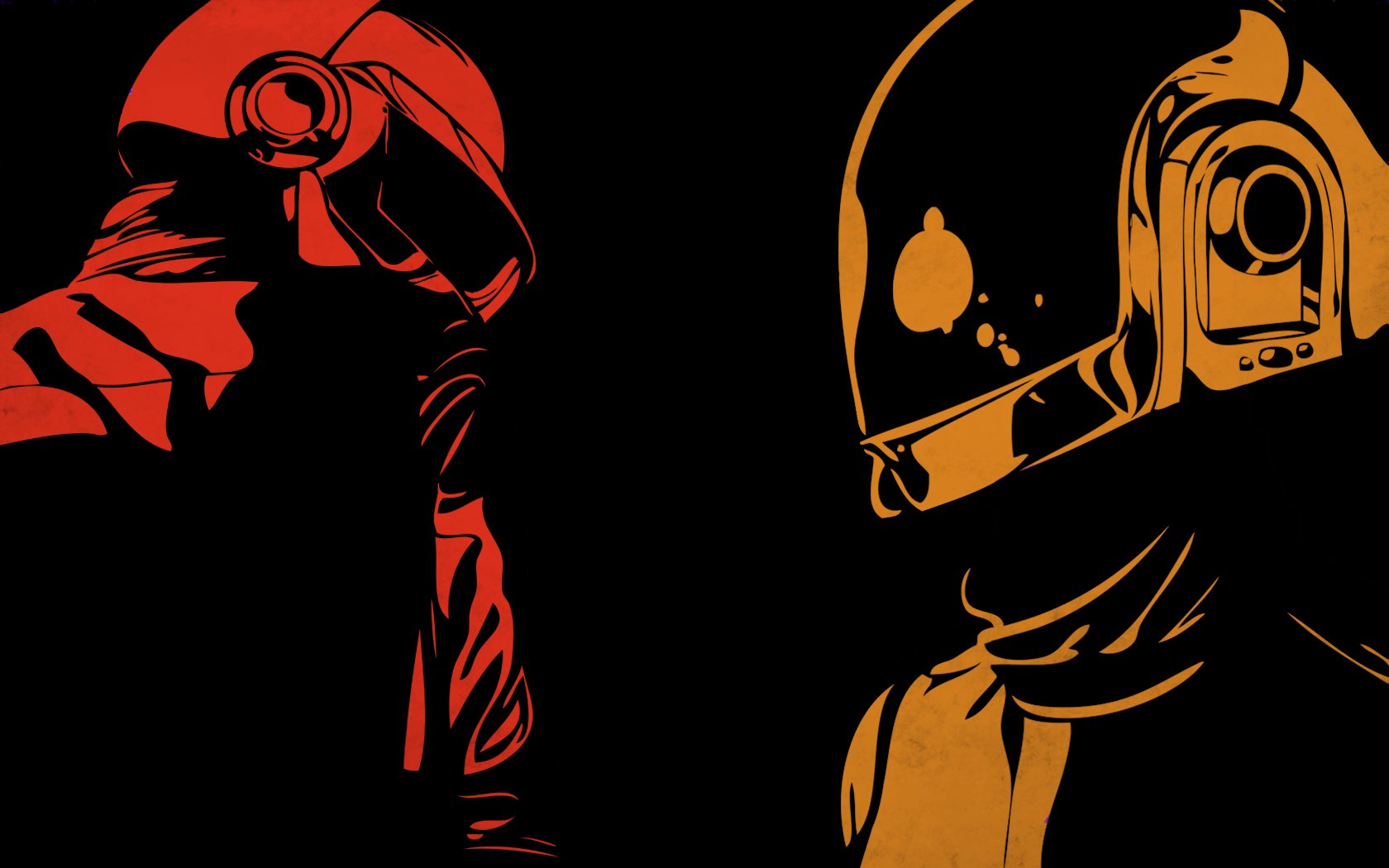 daft, Punk, Dubstep, Electro, House, Dance, Disco, Electronic, Robot, Cyborg Wallpaper