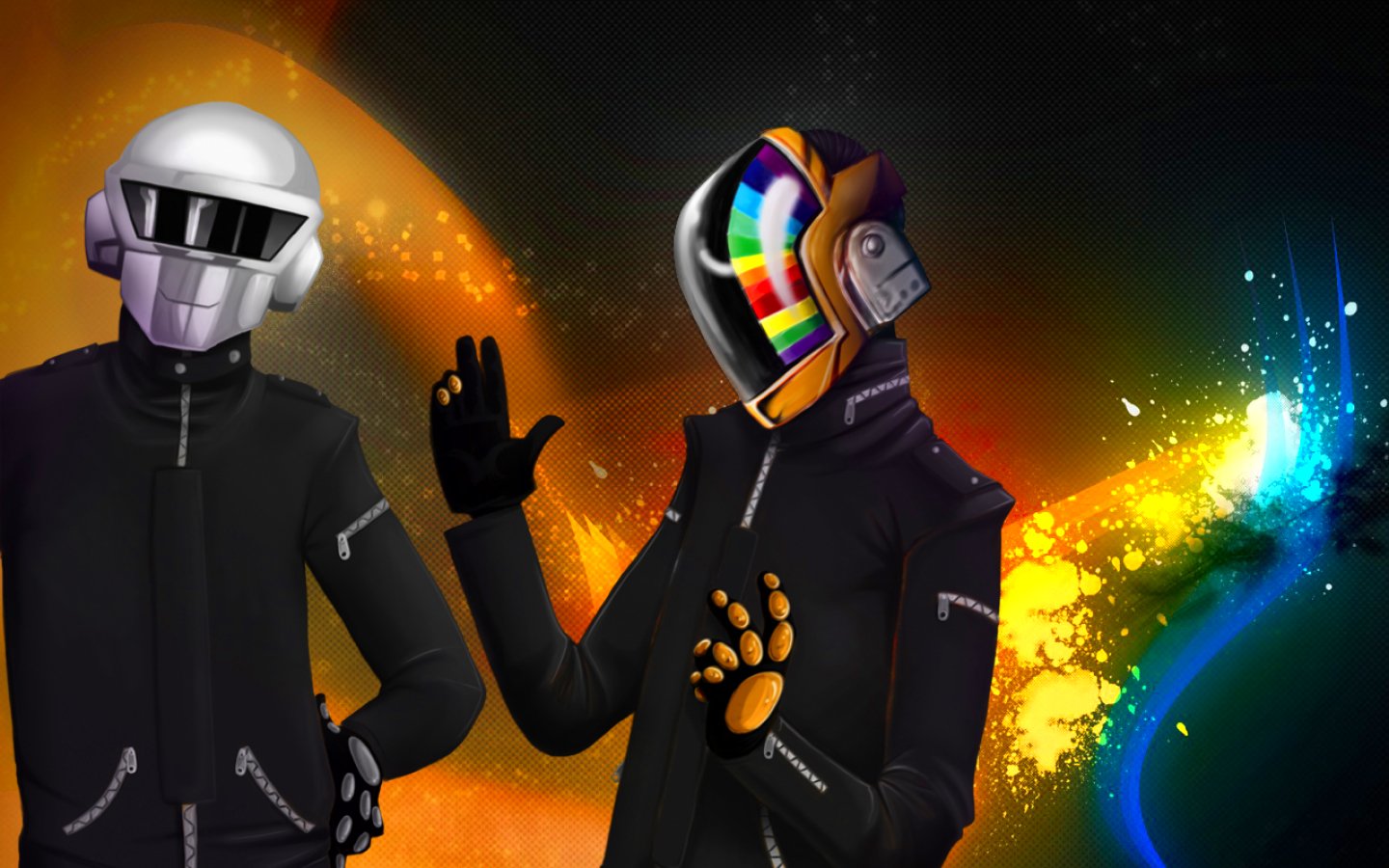 daft, Punk, Dubstep, Electro, House, Dance, Disco, Electronic, Robot, Cyborg Wallpaper