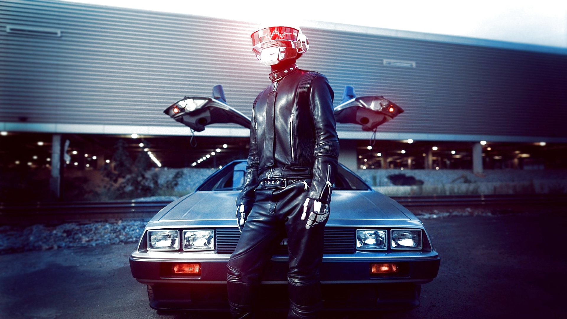daft, Punk, Dubstep, Electro, House, Dance, Disco, Electronic, Robot, Cyborg Wallpaper