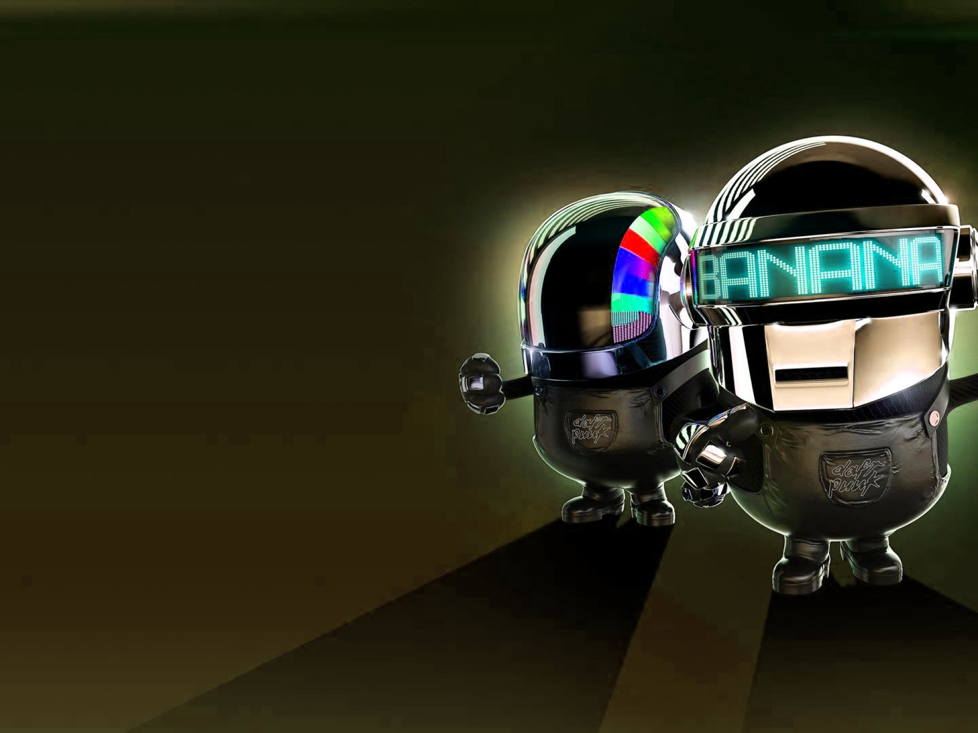 daft, Punk, Dubstep, Electro, House, Dance, Disco, Electronic, Robot, Cyborg Wallpaper