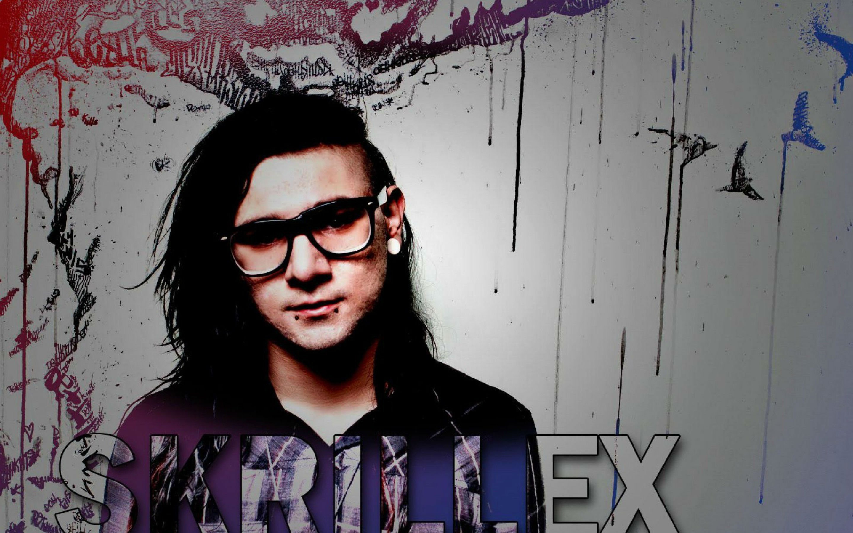 skrillex, Dubstep, Electro, House, Dance, Disco, Electronic, Robot, Cyborg Wallpaper