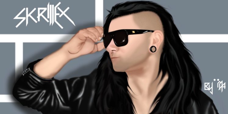 skrillex, Dubstep, Electro, House, Dance, Disco, Electronic, Robot, Cyborg, Poster HD Wallpaper Desktop Background