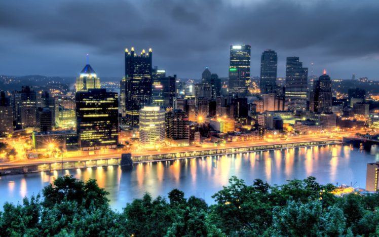 usa, Pennsylvania, Pittsburgh, City, Town, Hdr HD Wallpaper Desktop Background