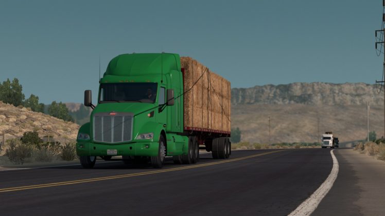 camion, Verde, Carga, Hierba HD Wallpaper Desktop Background